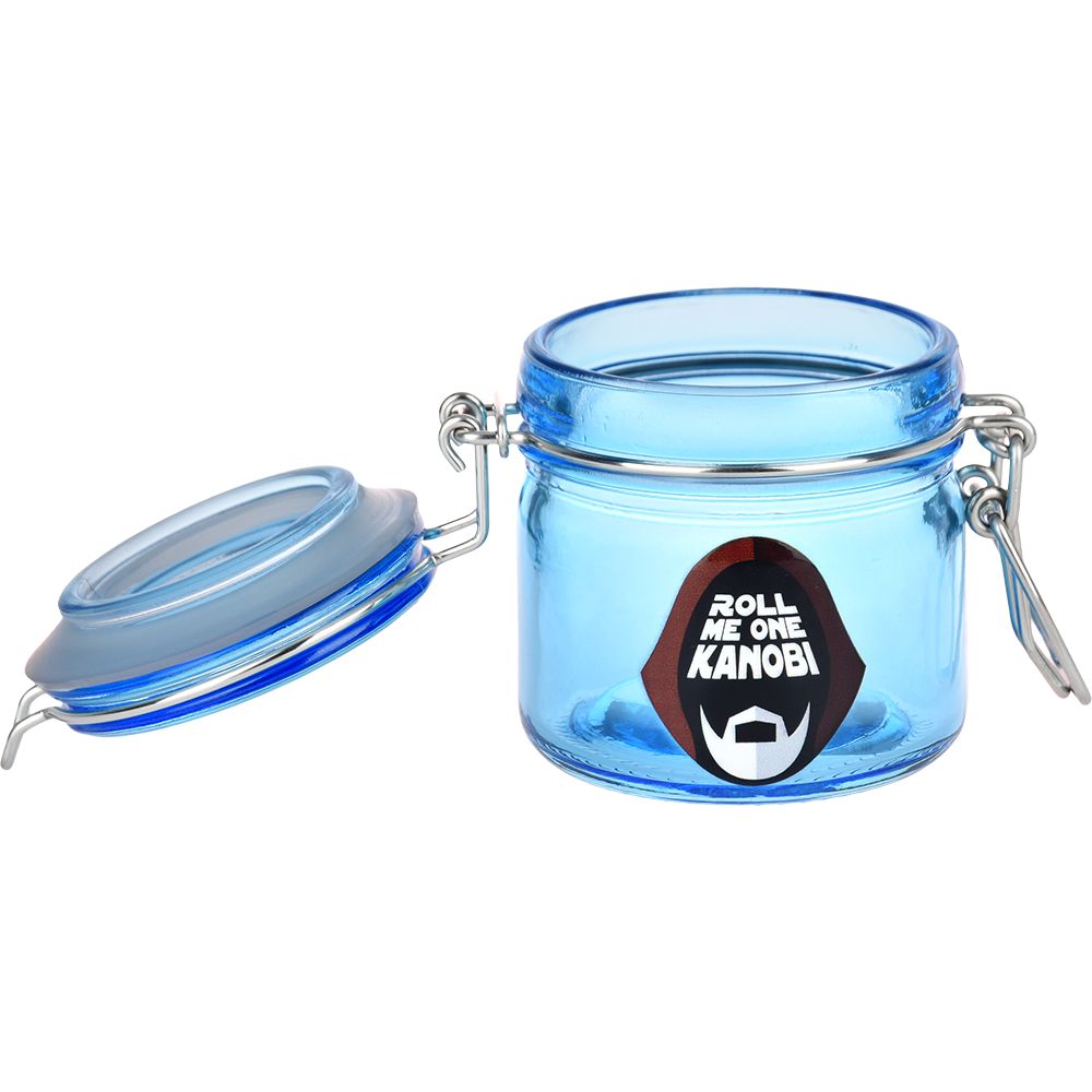 Dank Tank Roll Me One Kenobi Glass Storage Jar - 2.75" x 2.4" / Medium