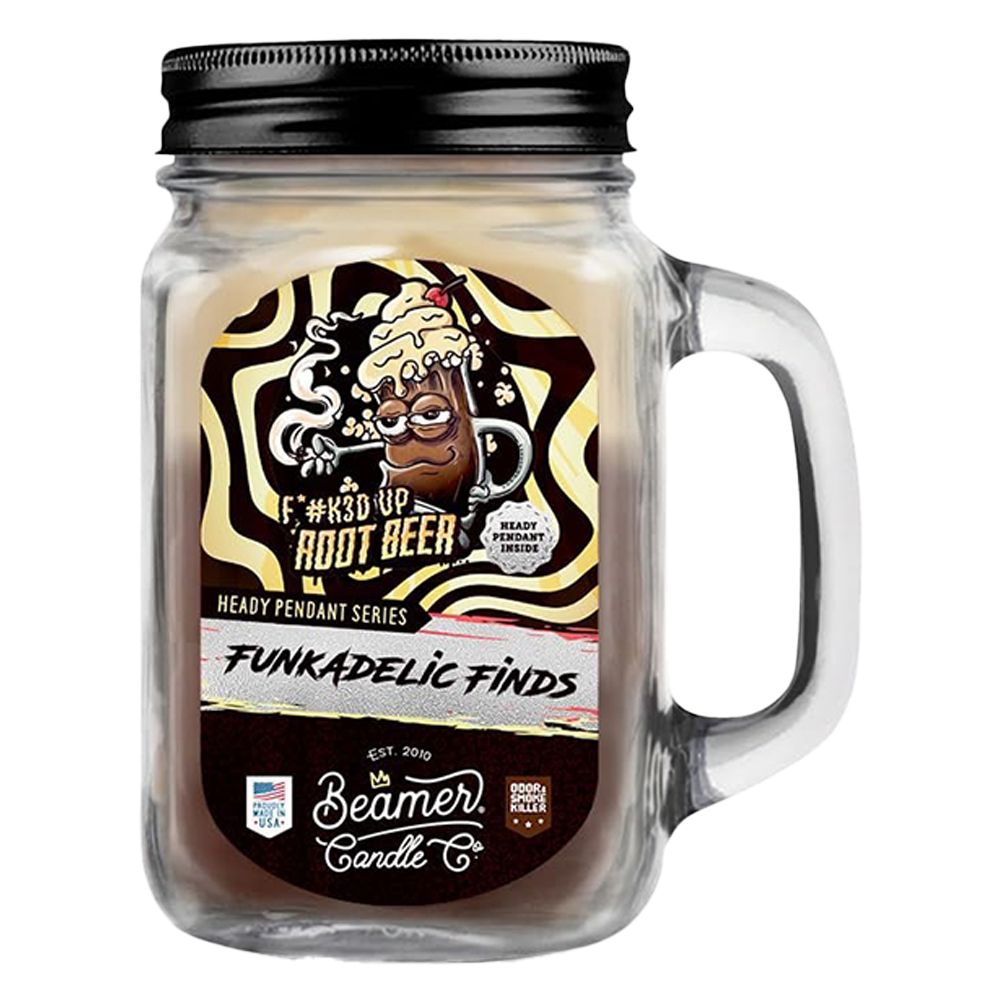 Beamer Candle Co. Funkadelic Finds Collection Hidden Pendant Mason Jar Candle | 12oz