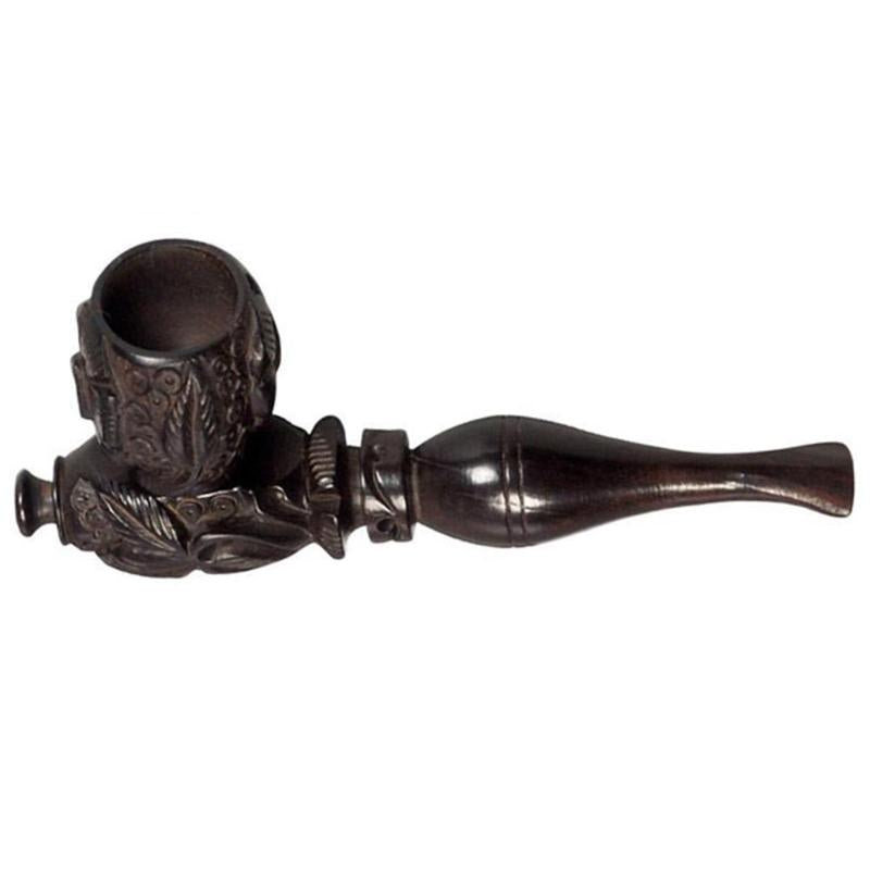 The High Culture Carved Wood Hand Pipe