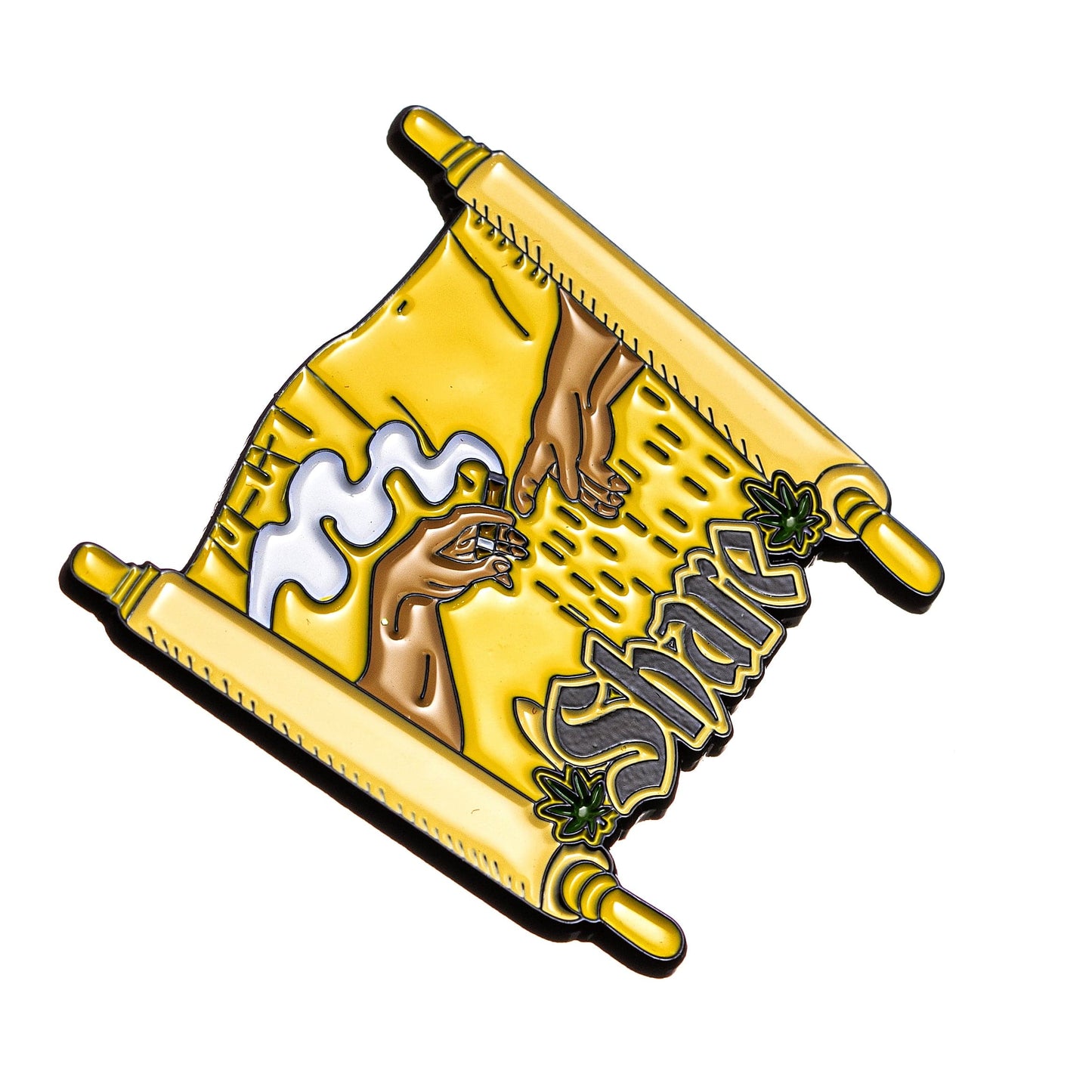 Rollin Budz Share Enamel Pin