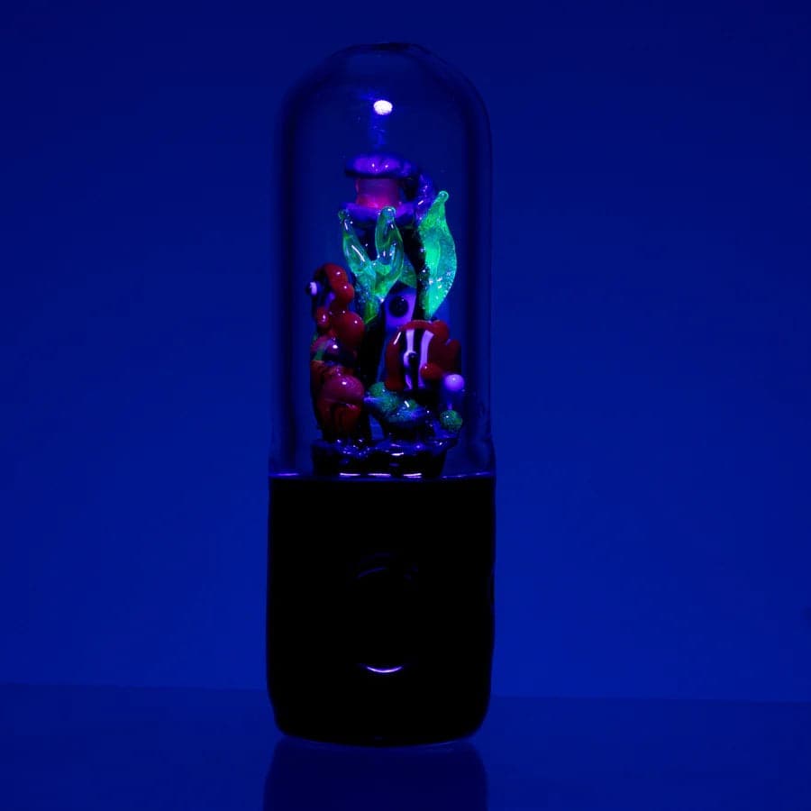 Empire Glassworks Dry Herb Smoking Pipe - Under The Sea