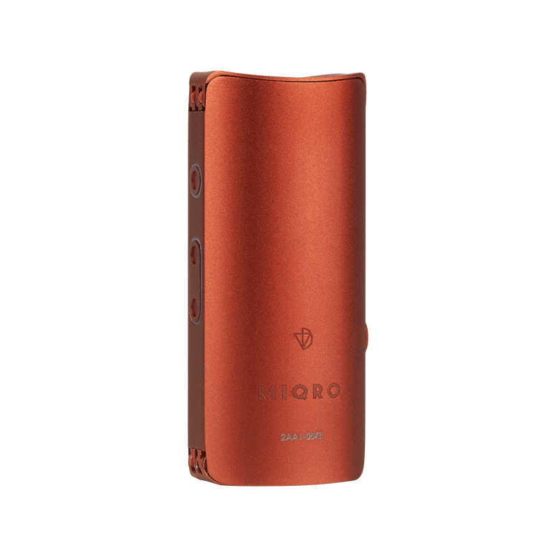 Davinci MIQRO Dry Herb Vaporizer - dry herbs and concentrates. Rust