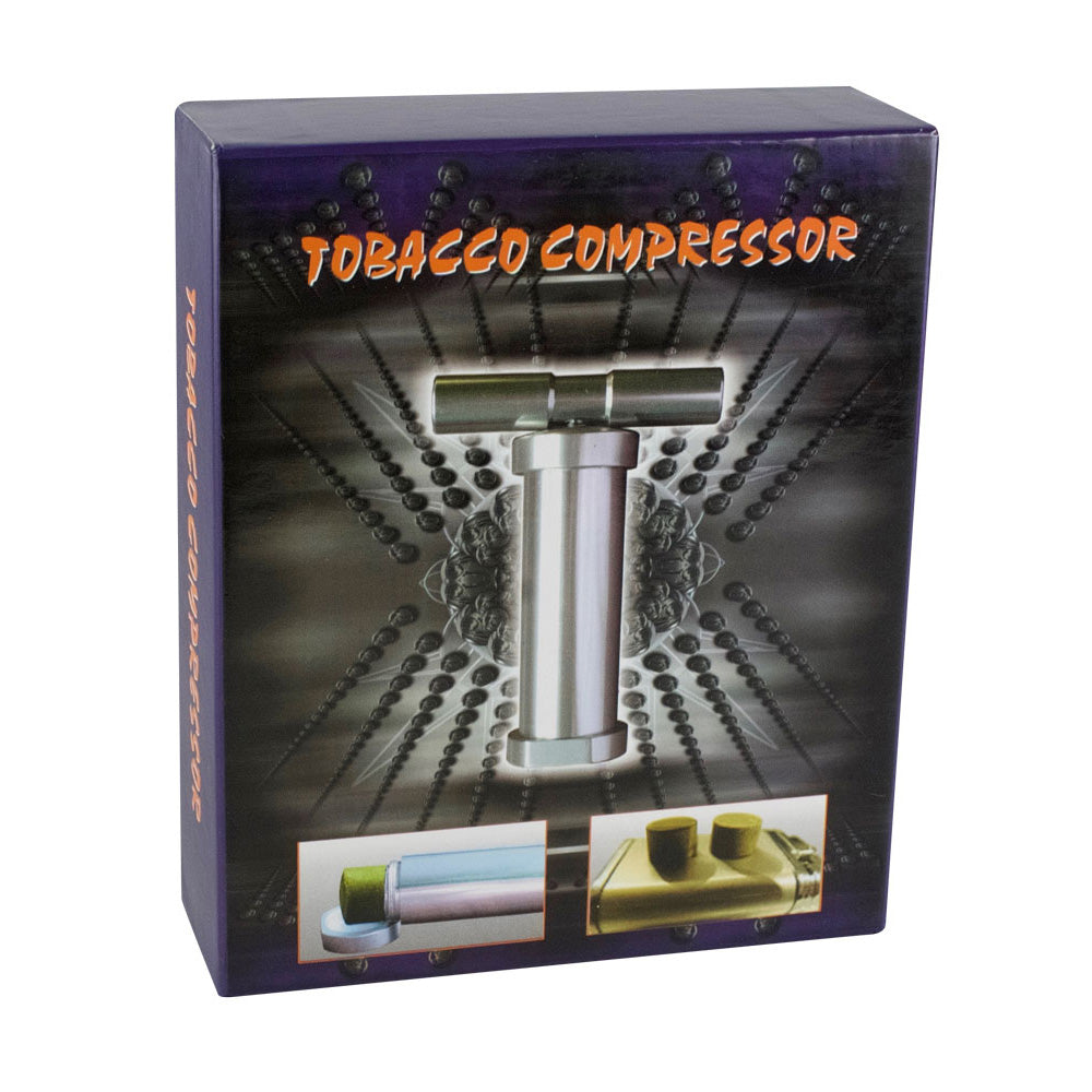 The High Culture T-Style Aluminum Pollen Press - 5.5" - Silver