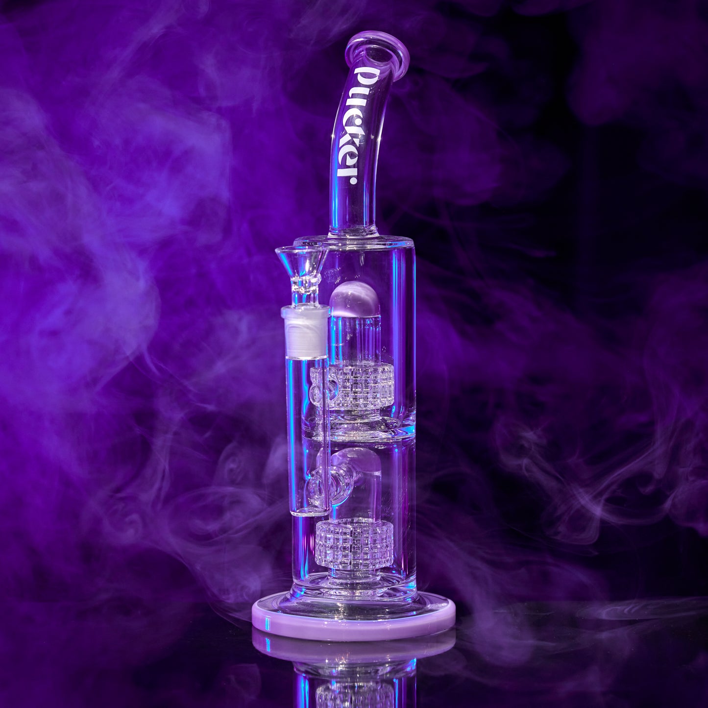 Pucker Nodule Water Smoking Bong Pipe 5mm