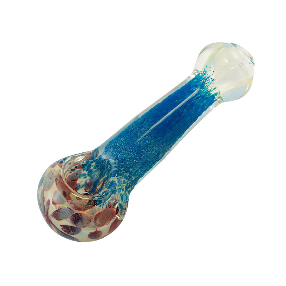 The High Culture 4" Multi-Color Glass Smoking Pipe