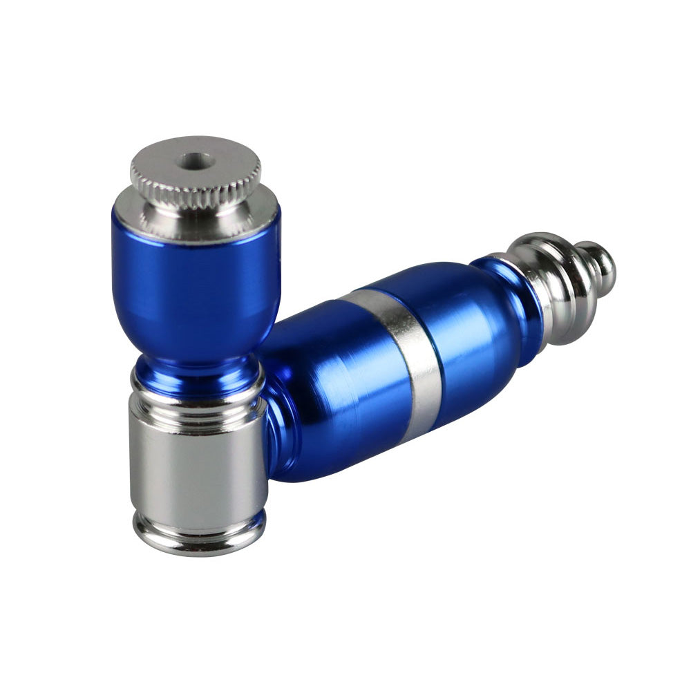 The High Culture Portable Metal Hand Pipe - 3"