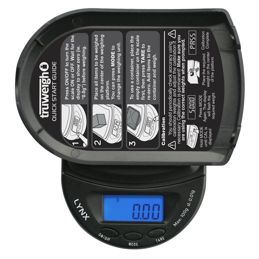 Truweigh Lynx Digital Mini Scale - 100g x 0.01g