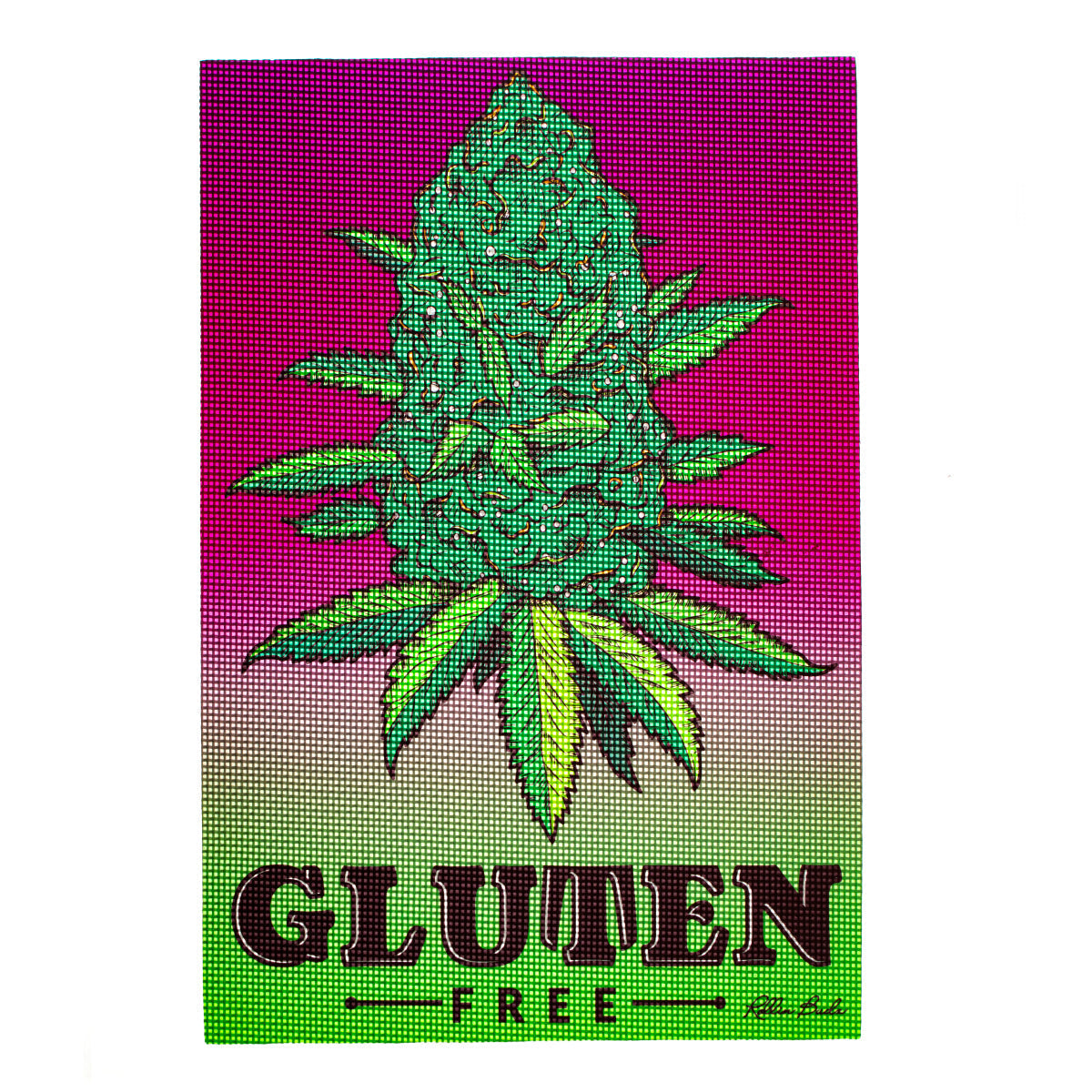 Rollin Budz Gluten Free 8x11 Dab Mat - (1 Count)-Dab Tools