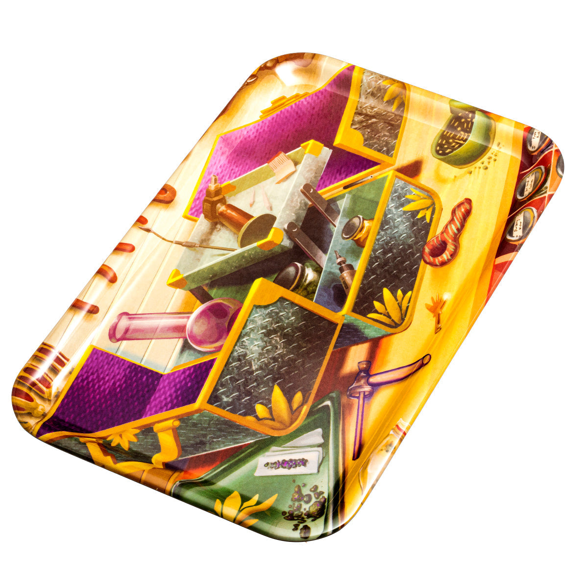 Rollin Budz Toolbox Rolling Tray - (1 Count)-Rolling Trays and Accessories