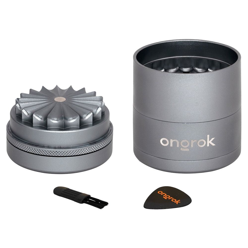 ONGROK Flower Petal Toothless Aluminum Storage Grinder | 5pc