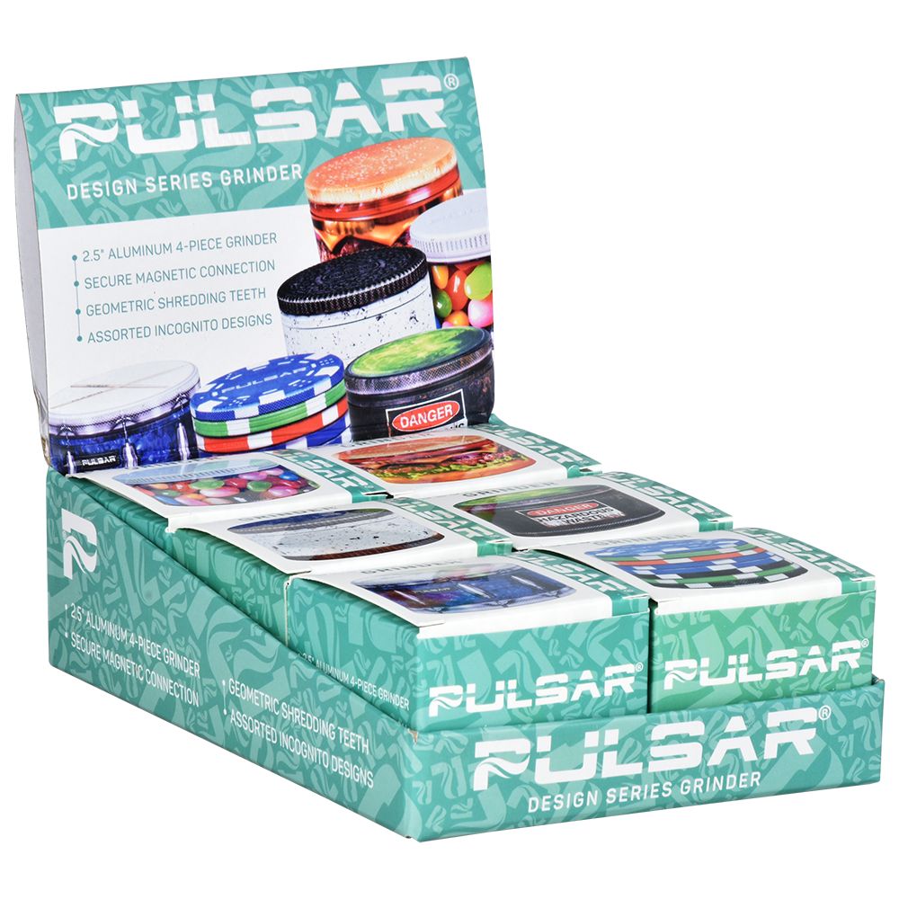 Pulsar OBJEX Design Series Aluminum Grinder | 4pc | 2.5"