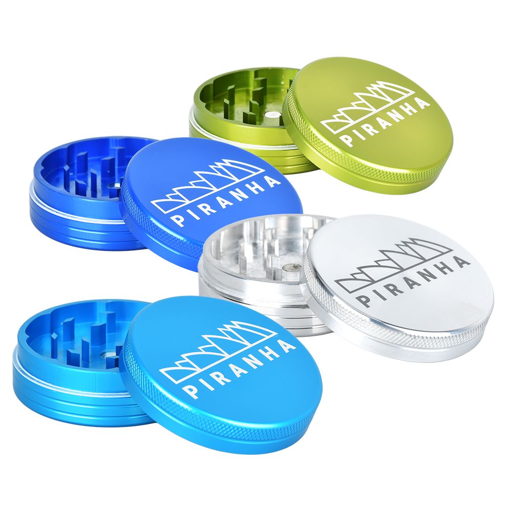 Piranha Compact Aluminum Grinder | 2pc | 2.2"