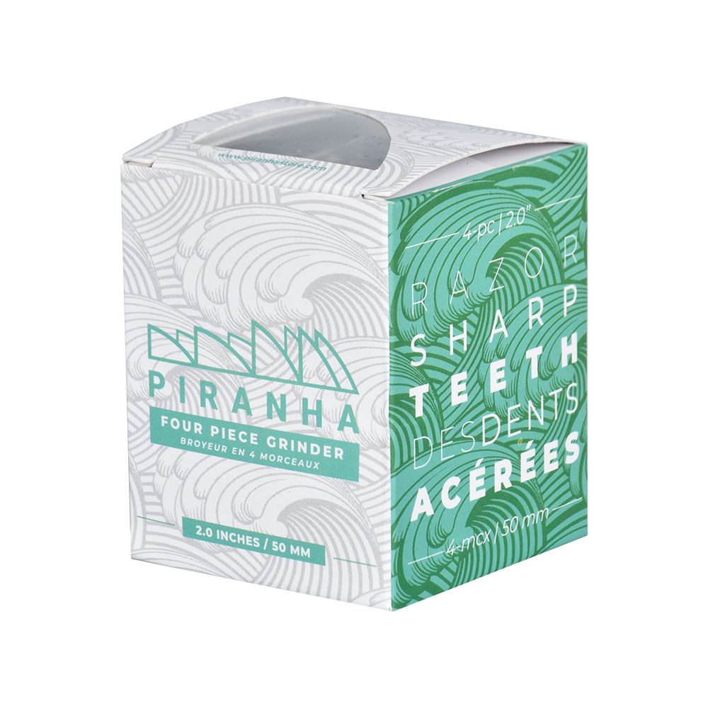 Piranha Pollinator Aluminum Grinder | 4pc | 2"