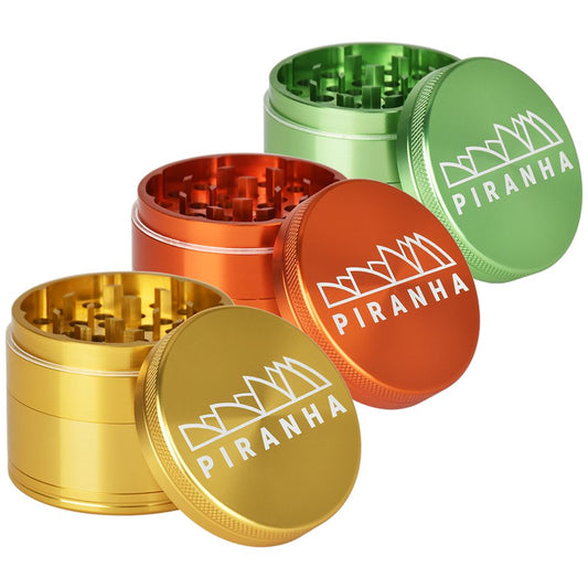 Piranha Pollinator Aluminum Grinder | 4pc | 2.2"