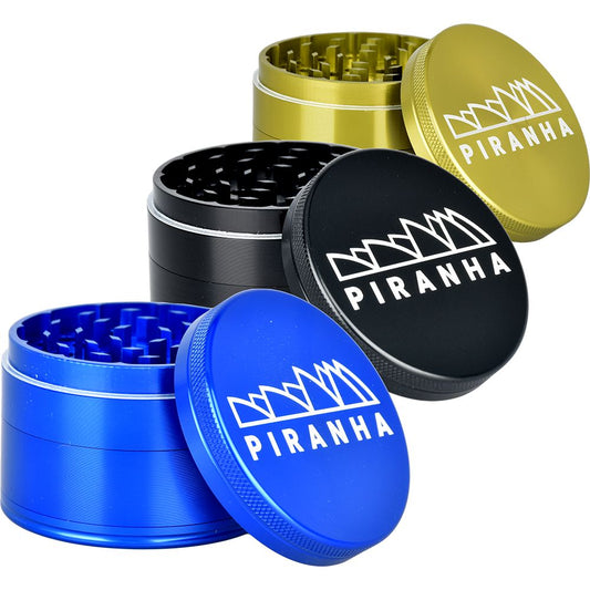Piranha Pollinator Aluminum Grinder | 4pc | 2.5"