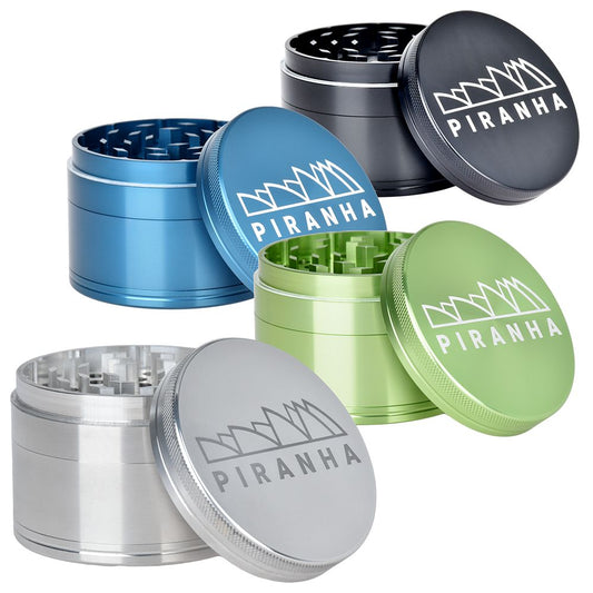 Piranha Pollinator Aluminum Grinder | 4pc | 3"