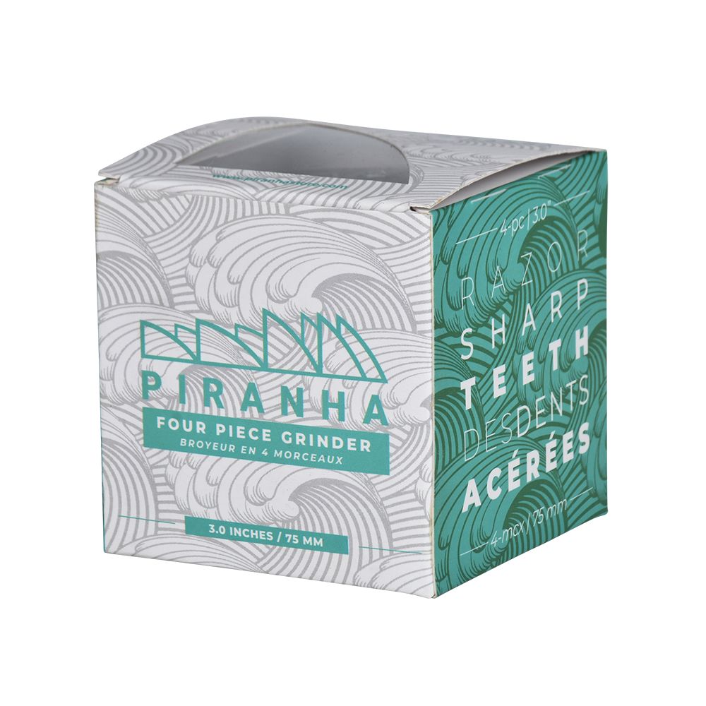 Piranha Pollinator Aluminum Grinder | 4pc | 3"