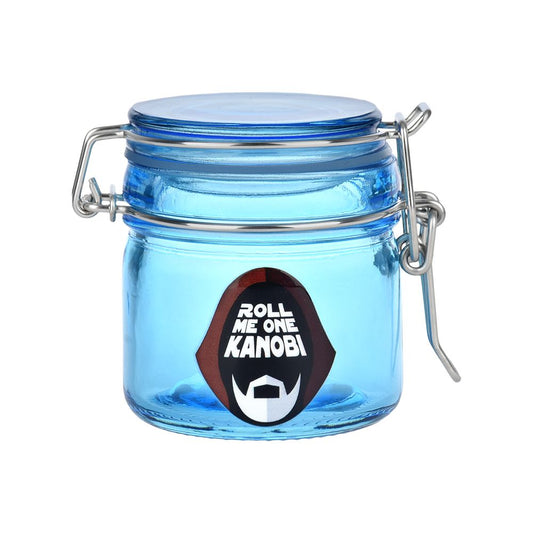 Dank Tank Roll Me One Kenobi Glass Storage Jar - 2.75" x 2.4" / Medium