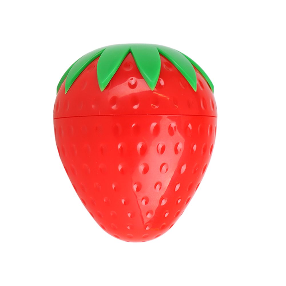 The High Culture Strawberry Plastic Storage Jar - 3"