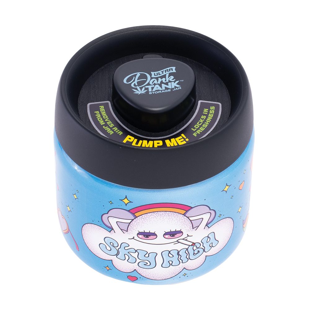Fujima Dank Tank Vacuum Glass Jar - 4.2" / Sky High