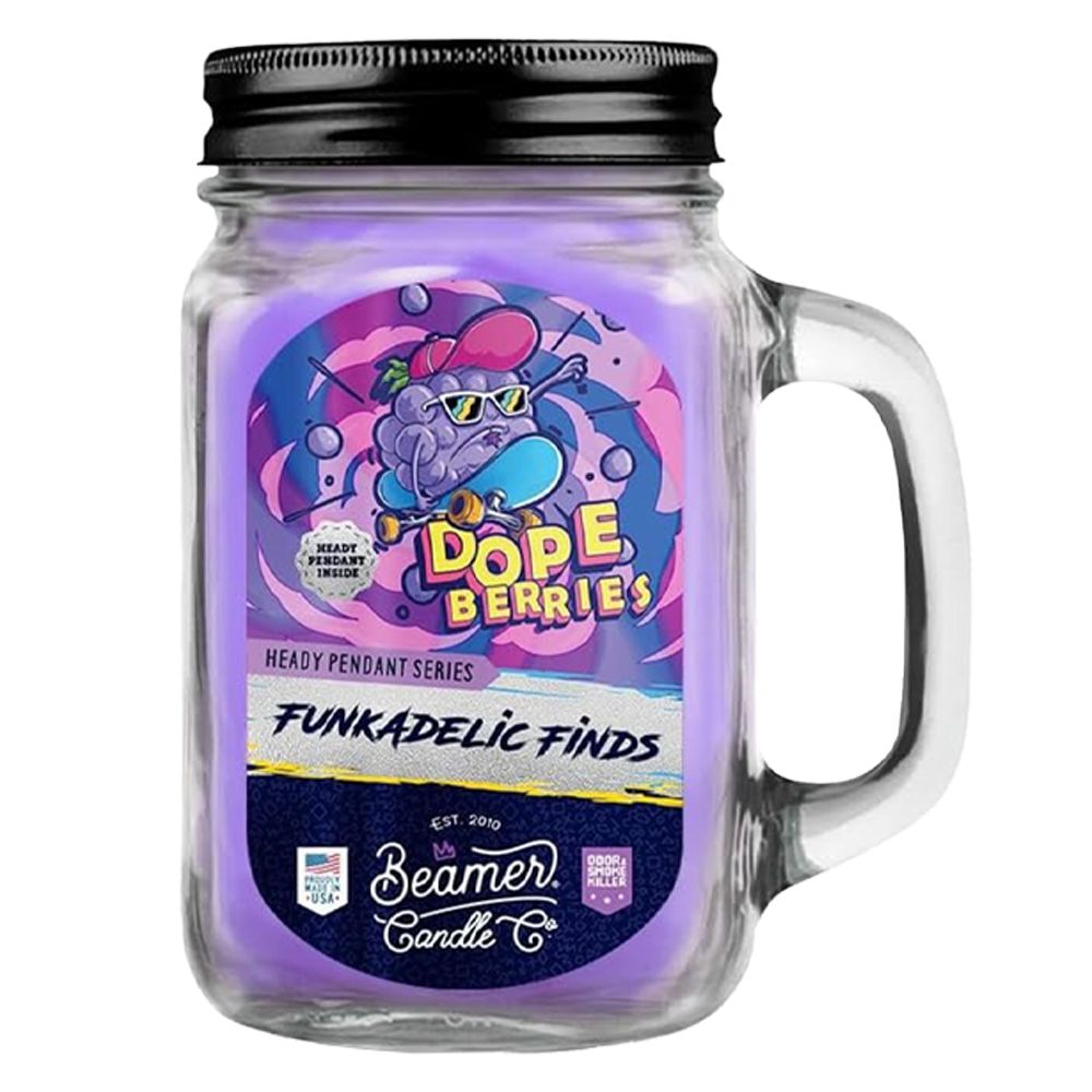 Beamer Candle Co. Funkadelic Finds Collection Hidden Pendant Mason Jar Candle | 12oz