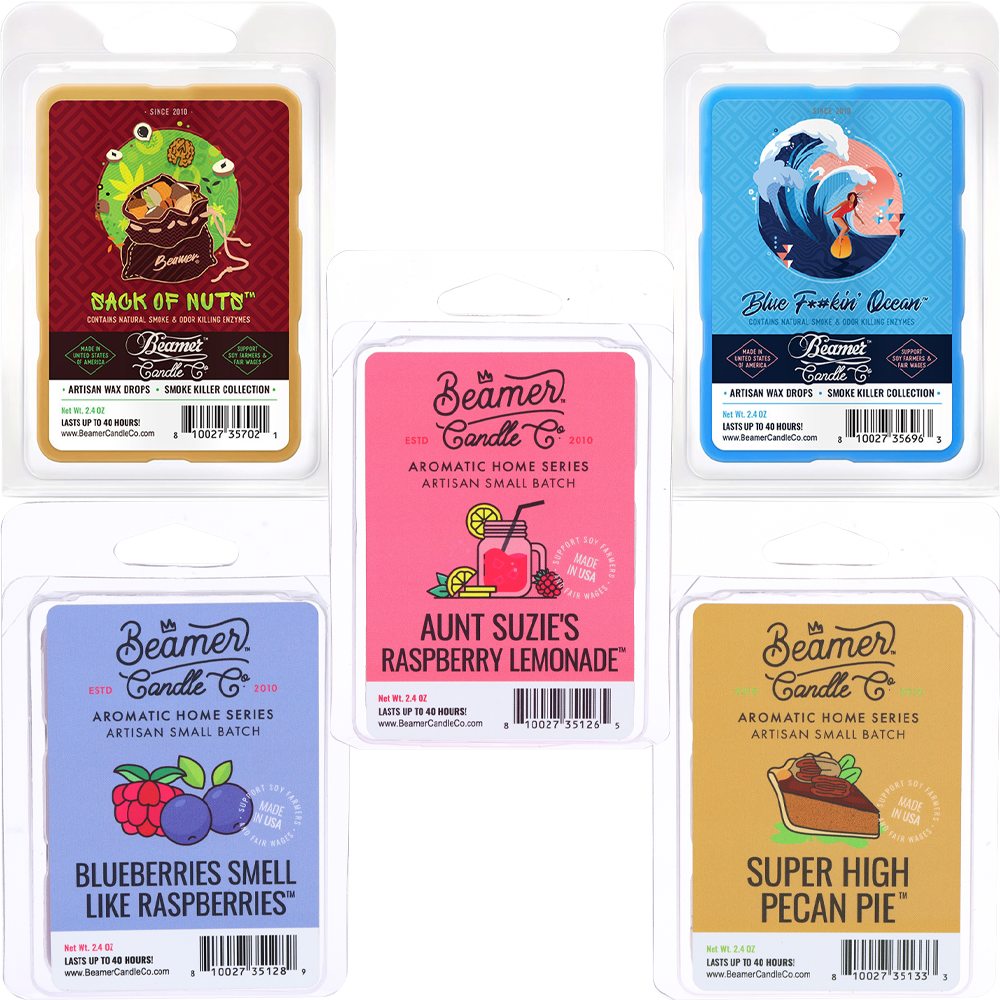 Beamer Candle Co. Smoke Killer Collection Artisan Wax Drops | 2.4oz