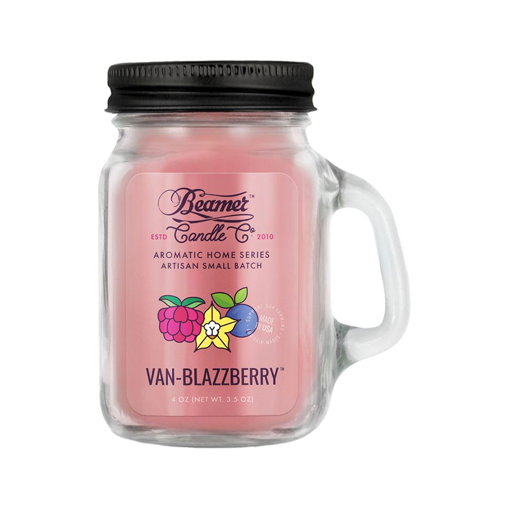Beamer Candle Co. Aromatic Home Series Mini Mason Jar Candle | 4oz