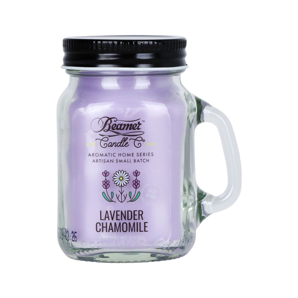 Beamer Candle Co. Aromatic Home Series Mini Mason Jar Candle | 4oz