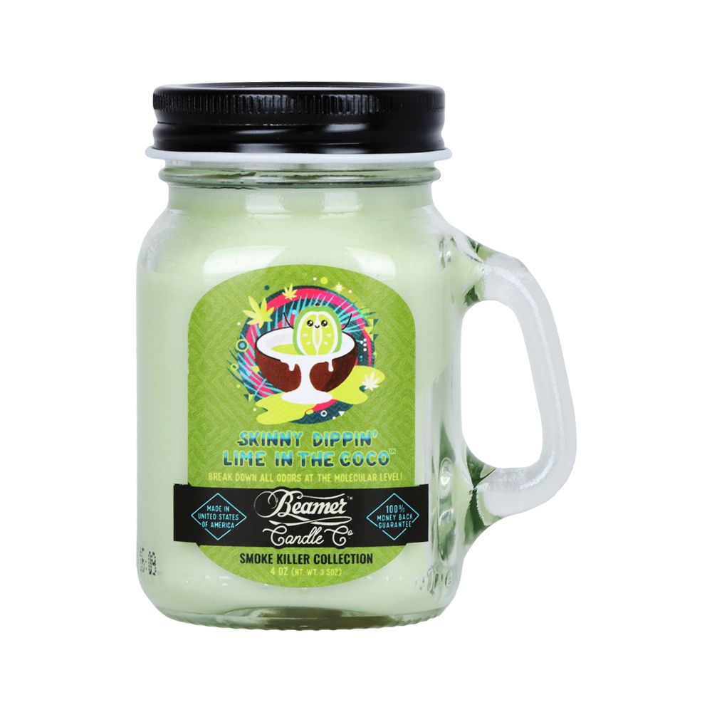 Beamer Candle Co. Smoke Killer Collection Mini Mason Jar Candle | 4oz
