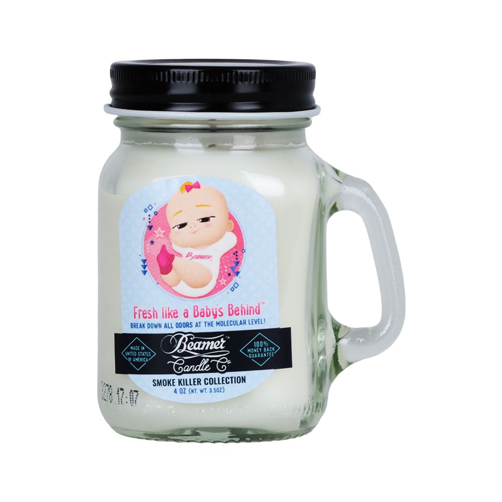 Beamer Candle Co. Smoke Killer Collection Mini Mason Jar Candle | 4oz