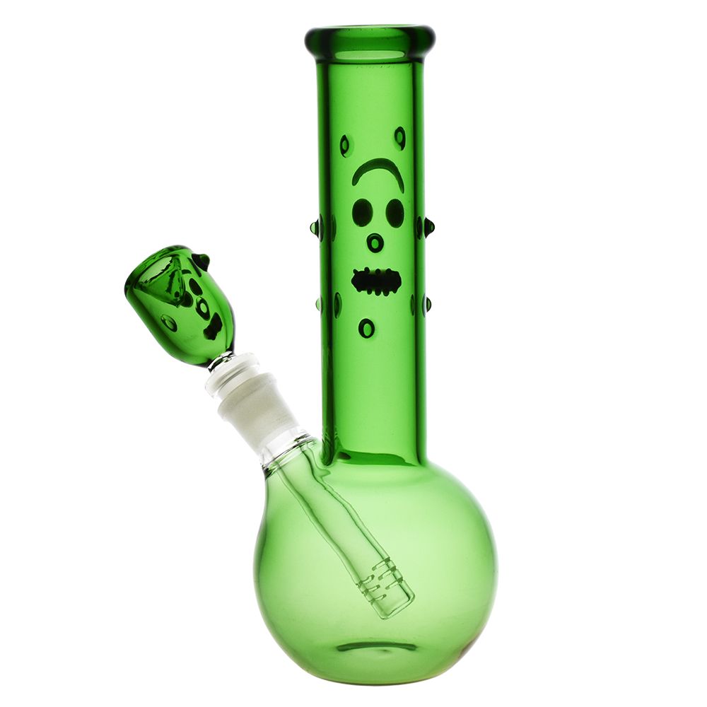 The High Culture Richard the Pickle Glass Water Pipe - 9" / 14mm F