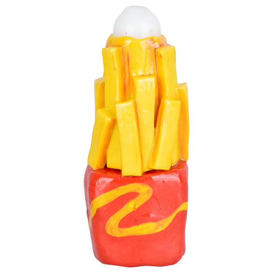 The High Culture Let's Get Fried Enamel on Glass Hand Pipe - 5.25"