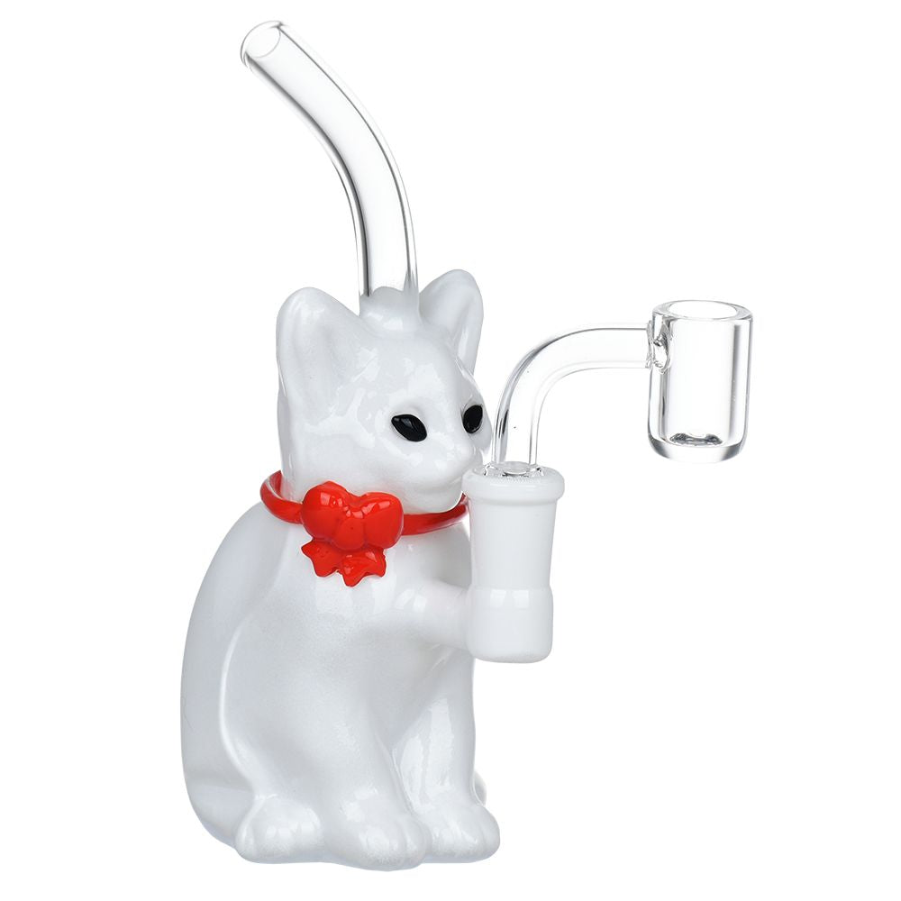The High Culture Fab Feline Glass Dab Rig - 6.75" / 14mm F