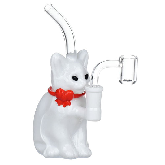 The High Culture Fab Feline Glass Dab Rig - 6.75" / 14mm F