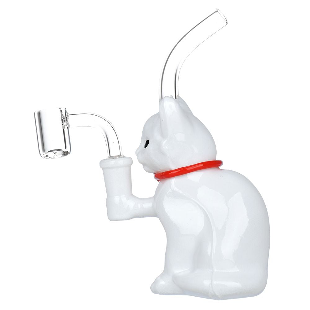 The High Culture Fab Feline Glass Dab Rig - 6.75" / 14mm F