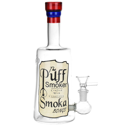 The High Culture Hard Liquor Glass Water Pipe - 8.75" / 14mm F