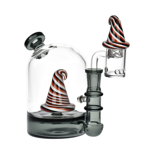 The High Culture Witch's Hat Glass Dab Rig - 5" / 14mm F