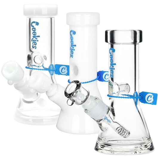 Cookies Mighty Mini Glass Beaker Water Pipe | 14mm F | 8"