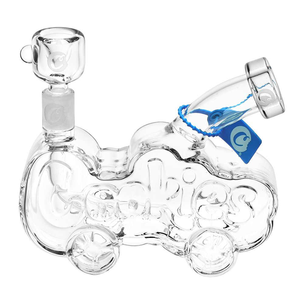 Cookies Cloud Roller Glass Water Pipe - 6.5" / 14mm F