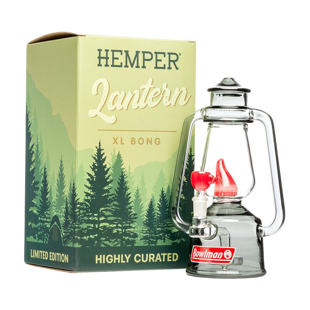 Hemper Bowlman Lantern Water Pipe - 6.75" / 14mm F