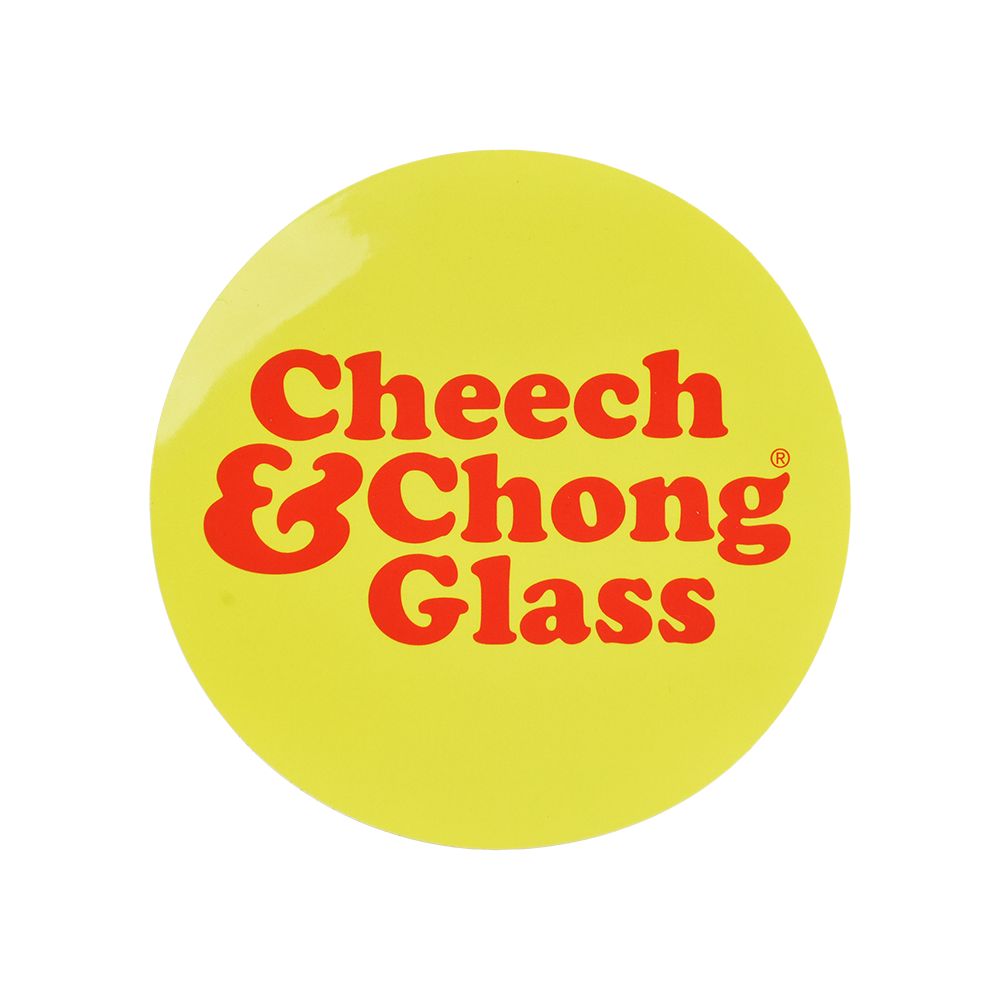 Cheech & Chong Glass Basketball Jones Chillax Beaker Water Pipe | 12" | 14mm F | Licensed Gift Box Included