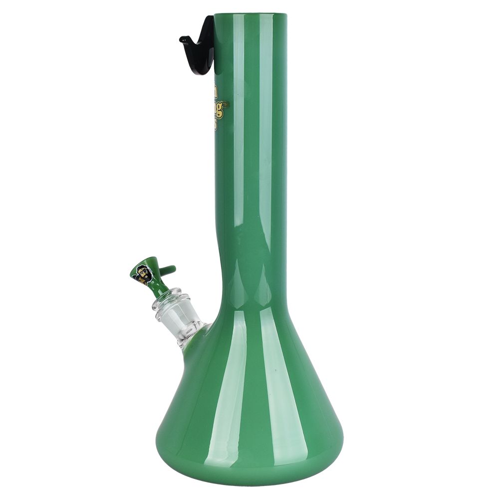 Cheech & Chong Glass Moustache Ride Beaker Water Pipe | 12" | 14mm F | Licensed Gift Box Included