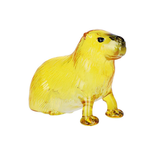 The High Culture Capybara Glass Hand Pipe - 5"