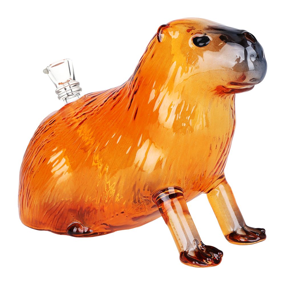 The High Culture Capybara Glass Water Pipe - 7.5" / 14mm F