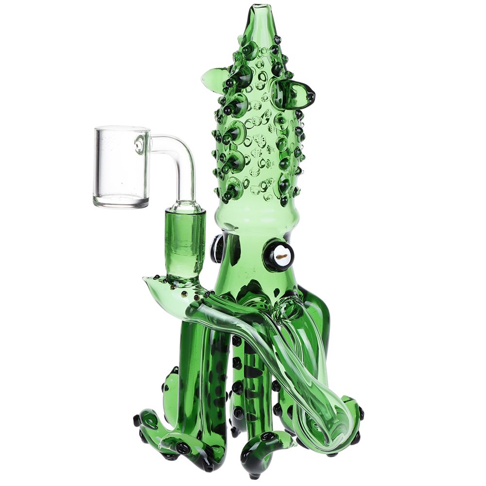 The High Culture Spiny Squid Glass Dab Rig - 9" / 14mm F