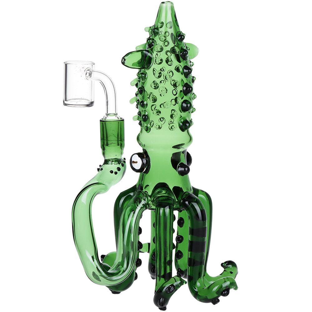 The High Culture Spiny Squid Glass Dab Rig - 9" / 14mm F