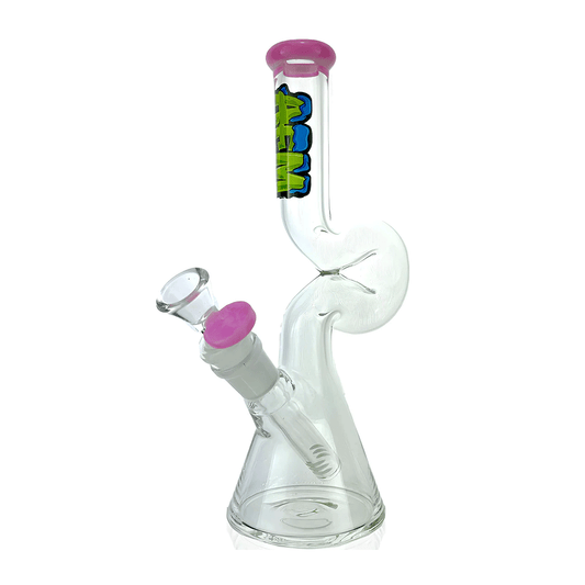 AFM Glass 9" Mini Hunchback Glass Water Pipe