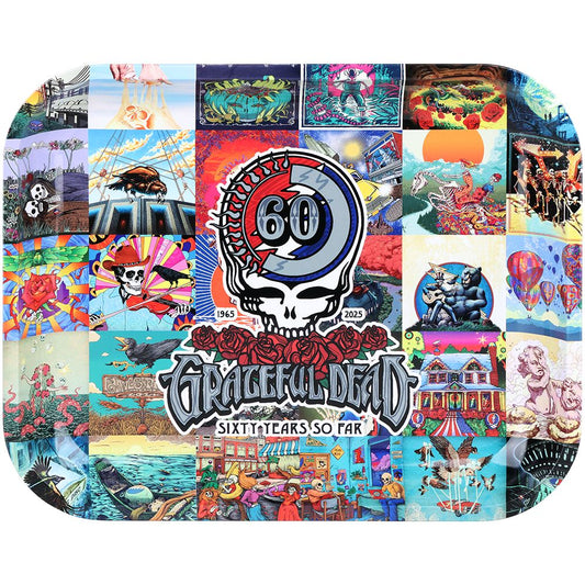 Grateful Dead x Pulsar Large Metal Rolling Tray - 60th Anniversary / 13"x11"
