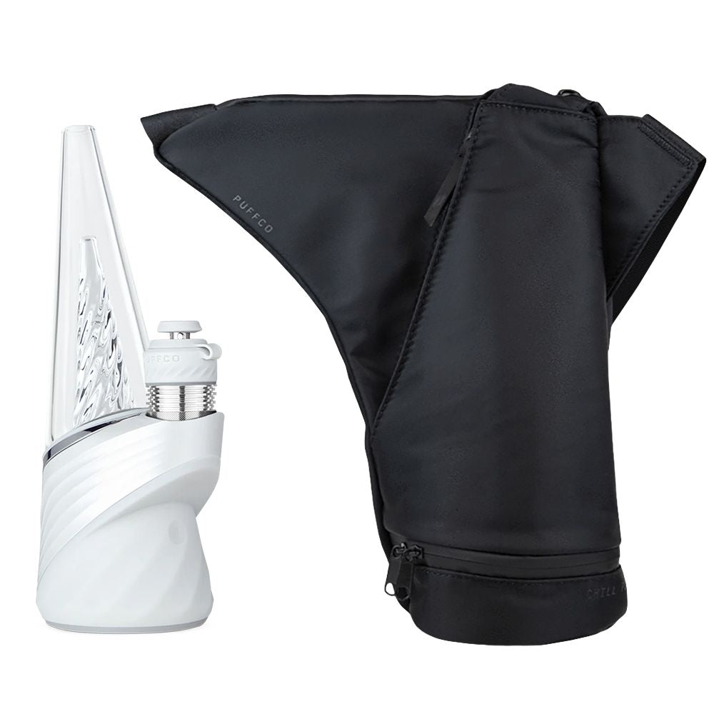 Puffco Peak Pro 3DXL Chamber eRig & Travel Bag Bundle | Pearl | 1700mAh