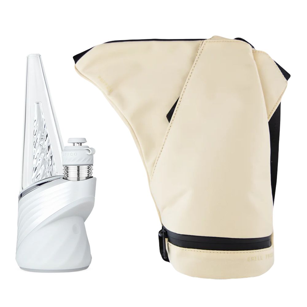Puffco Peak Pro 3DXL Chamber eRig & Travel Bag Bundle | Pearl | 1700mAh